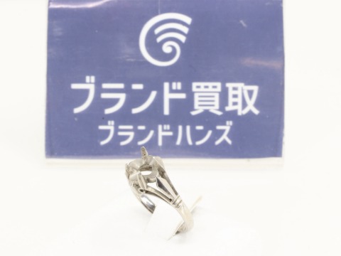 Pm刻印石が取れたリング