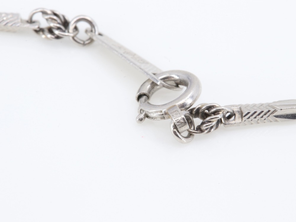 Pt850のネックレス金具