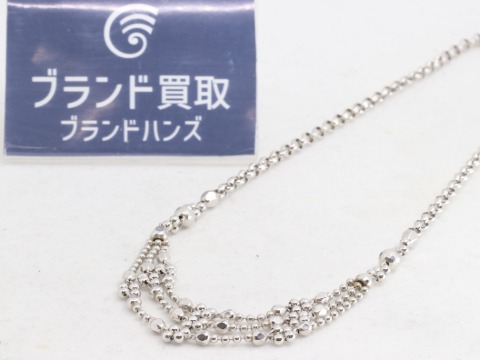 Pt850ネックレス