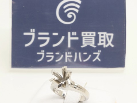 Pt900のダイヤの取れたリング