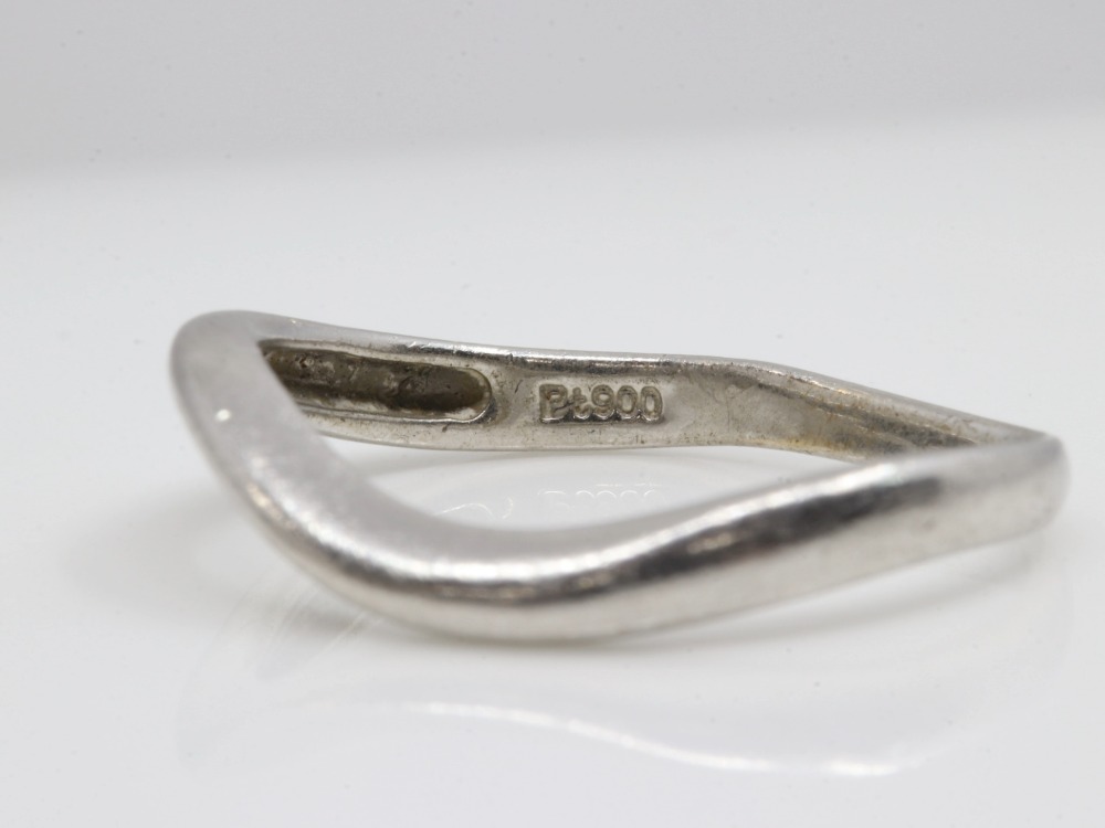 Pt900のリング刻印