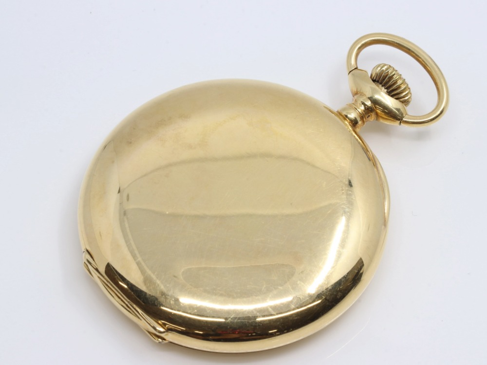 ウォルサム懐中時計K18裏蓋