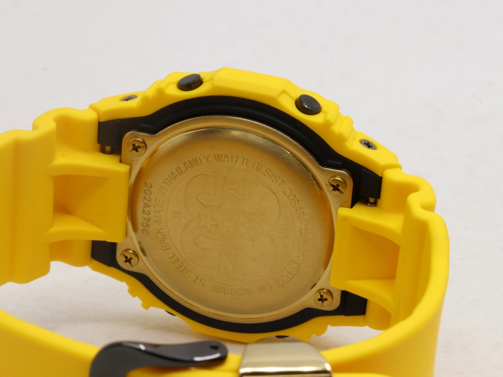 カシオ30周年Gショック裏蓋