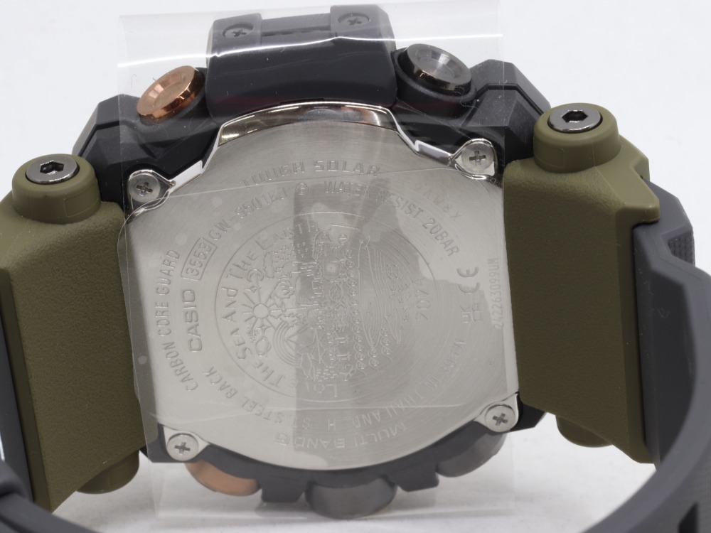 カシオG-SHOCK裏蓋