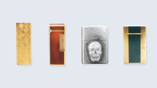 カルティエ-デュポン-ダンヒル-ジッポのライター