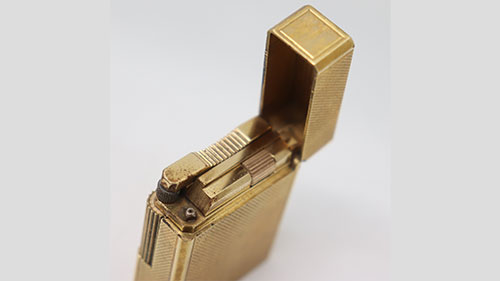 ジャンク品のデュポンのライター