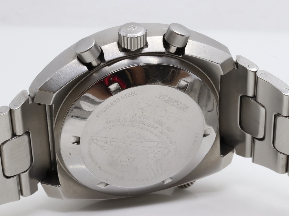 ジンレマニアメンズ自動巻き裏蓋