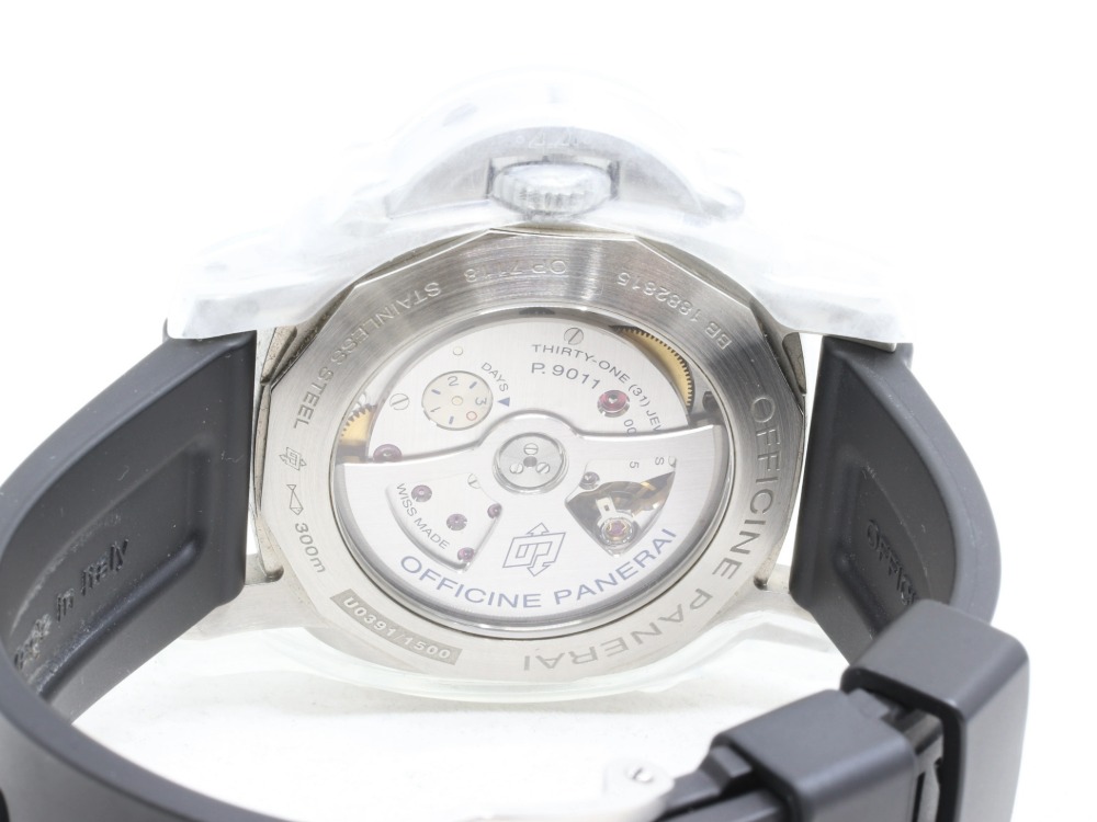 パネライ腕時計裏蓋