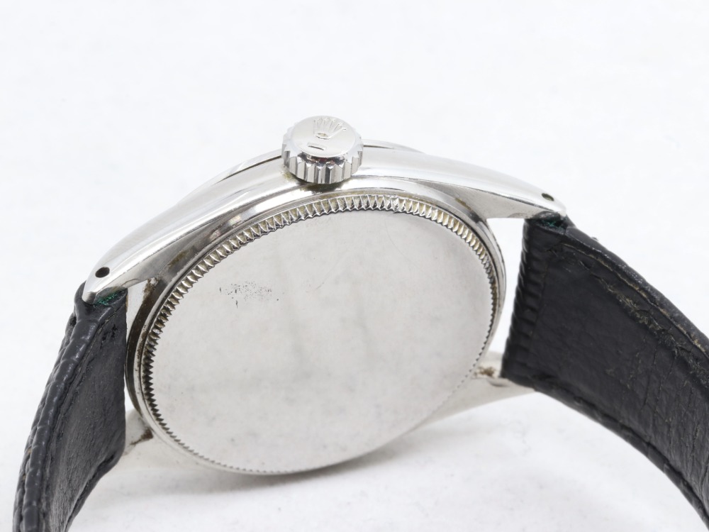 ロレックスオイスタープレジション裏面