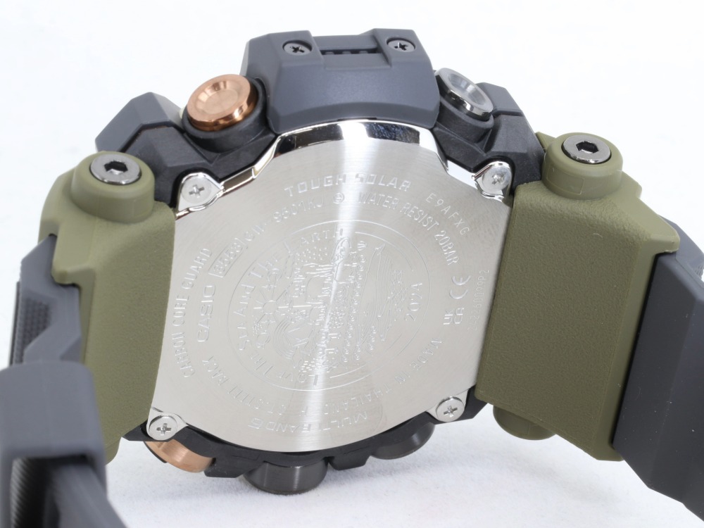 未使用カシオのGショック裏蓋