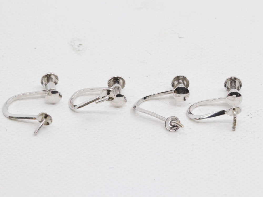 石取れK18イヤリング上部