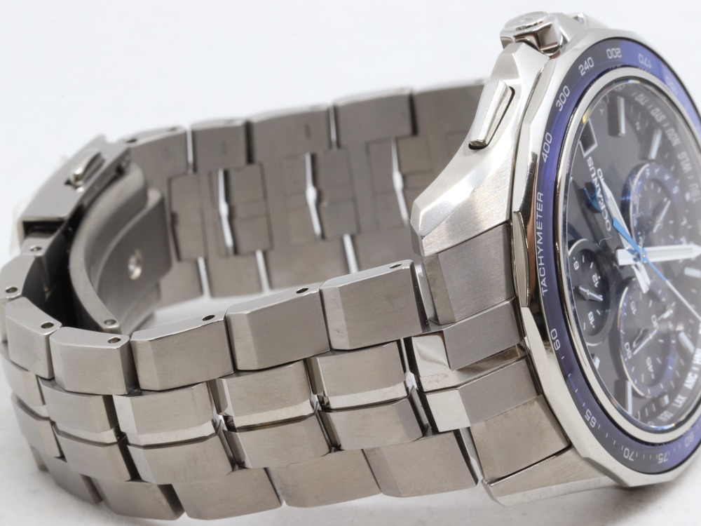 美品のカシオ腕時計ブレス