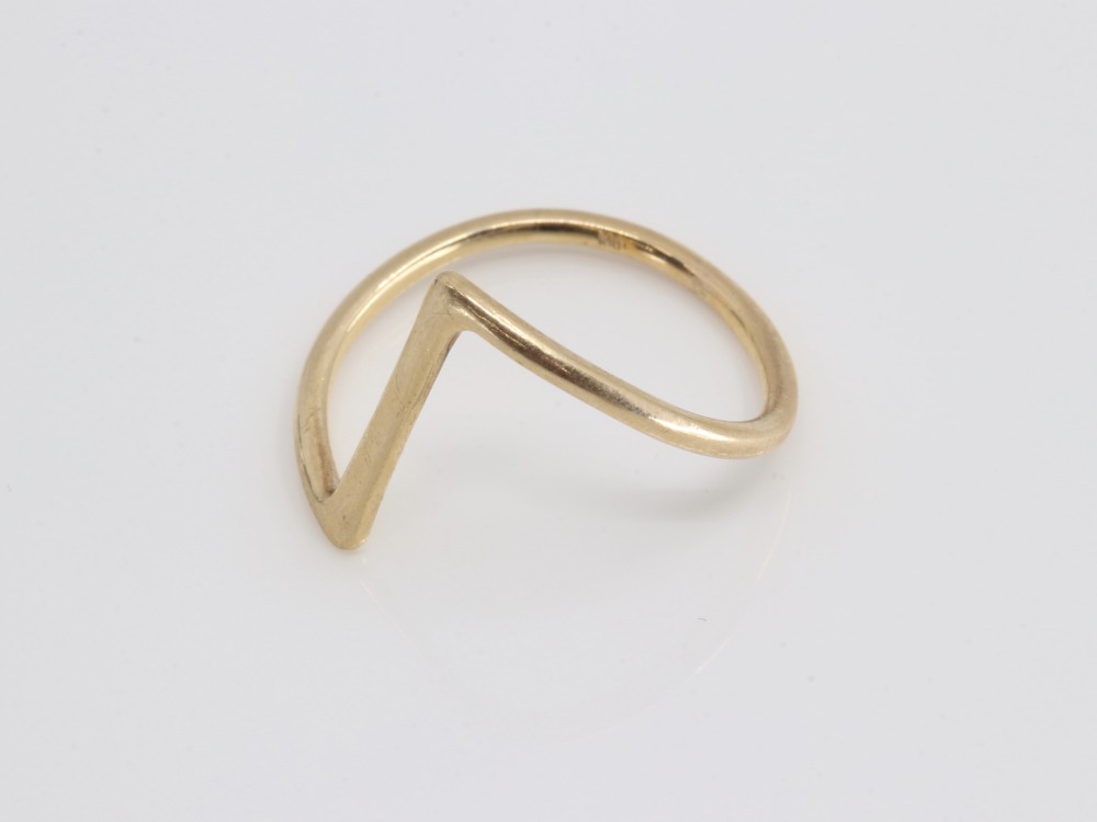 K10デザインリング1.2g正面