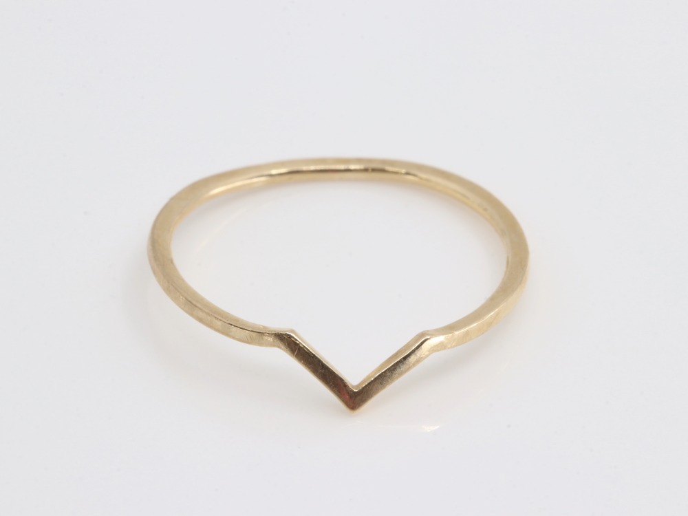 K10リング0.7g正面