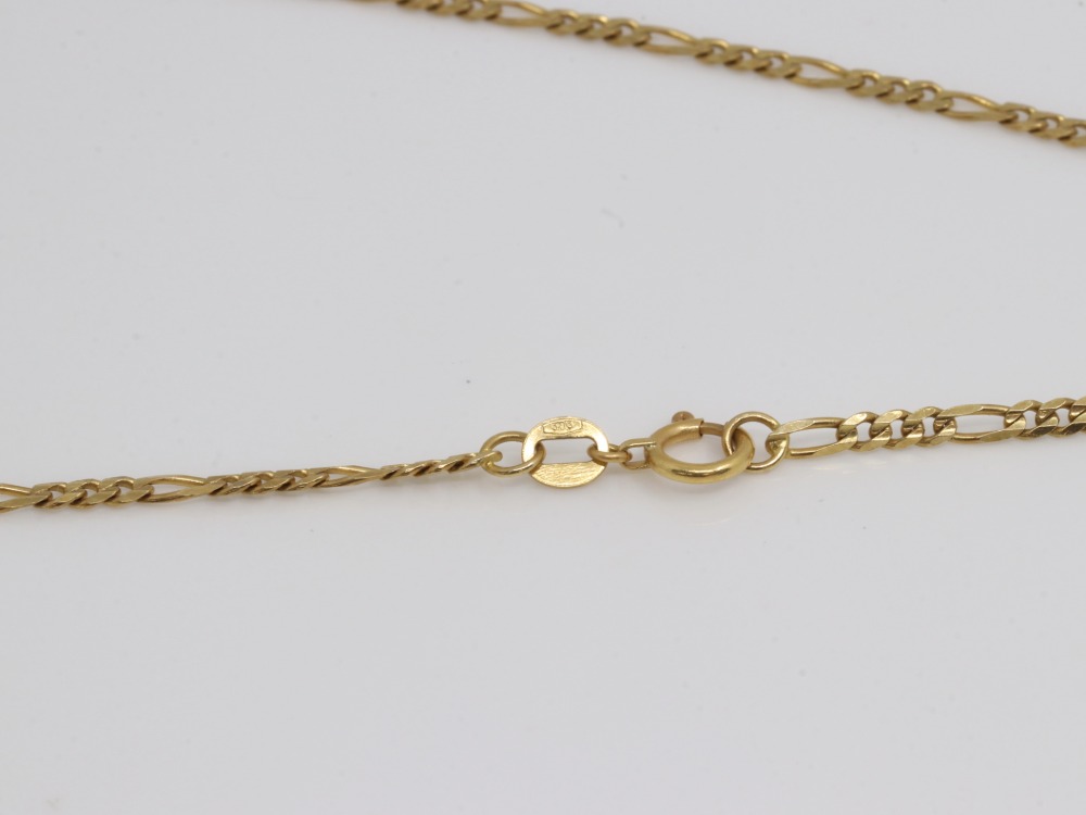 K14ネックレス3.6g刻印