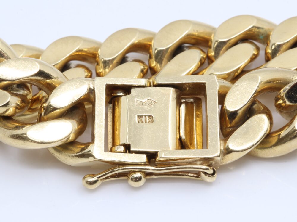 K18 ブレスレット 刻印