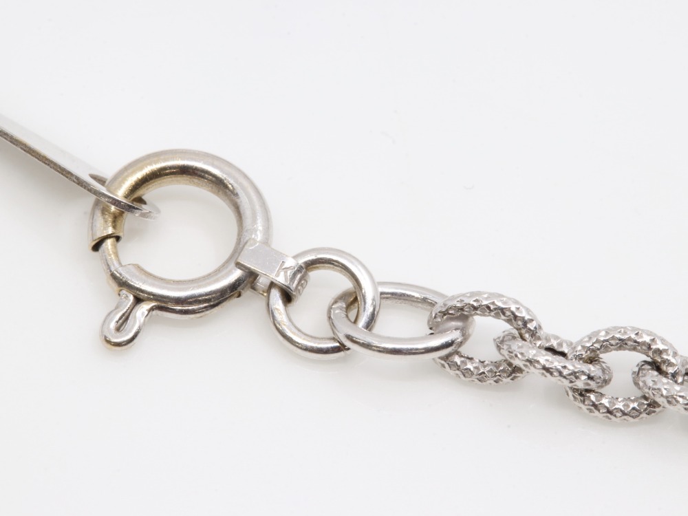 K18WGネックレス金具