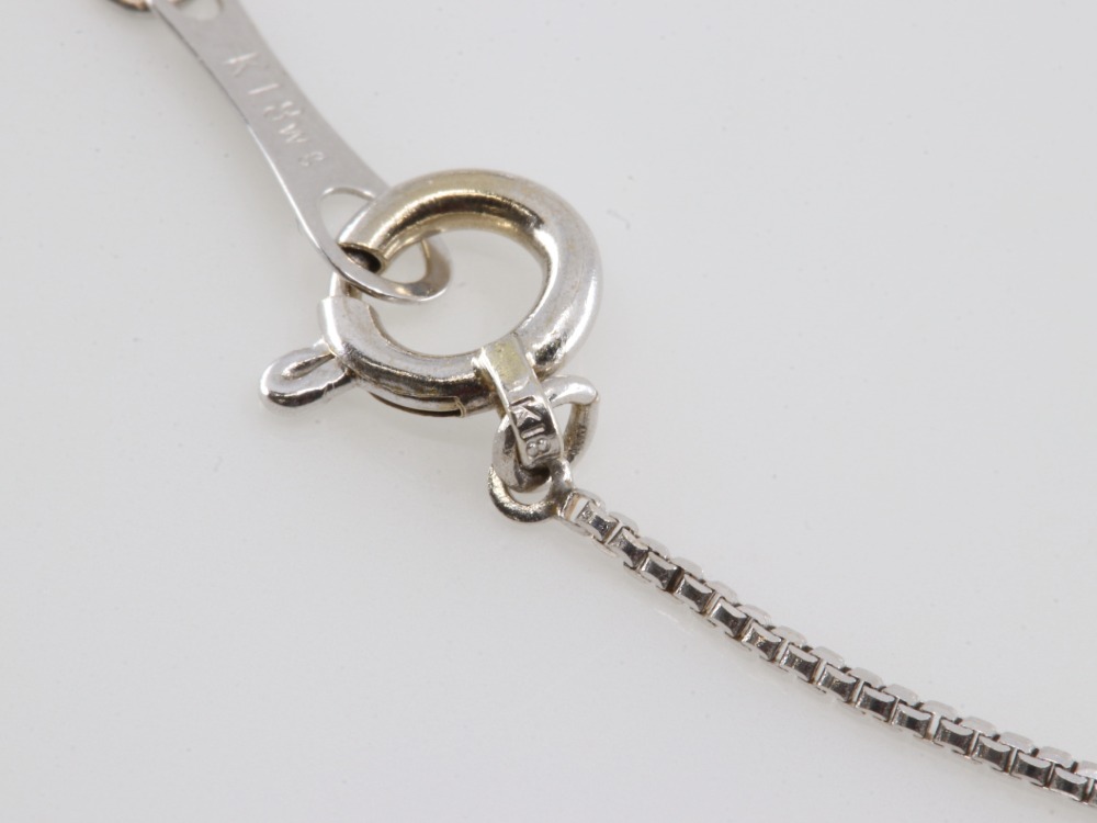 K18WGネックレス金具