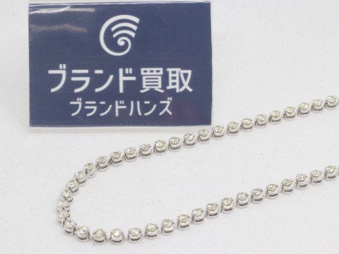 K18ダイヤネックレス