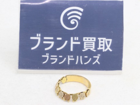 K18デザインリング3.3g