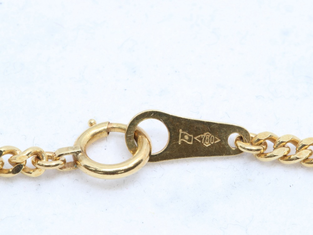 K18ネックレス10g刻印2