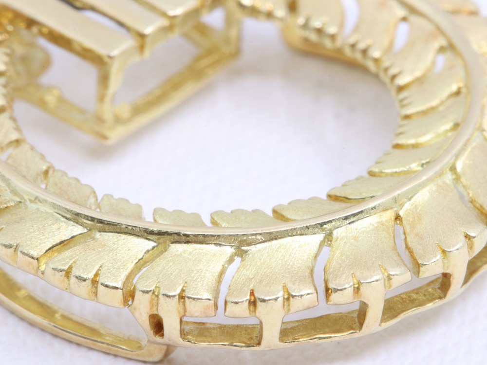 K18帯留め8.1gアップ