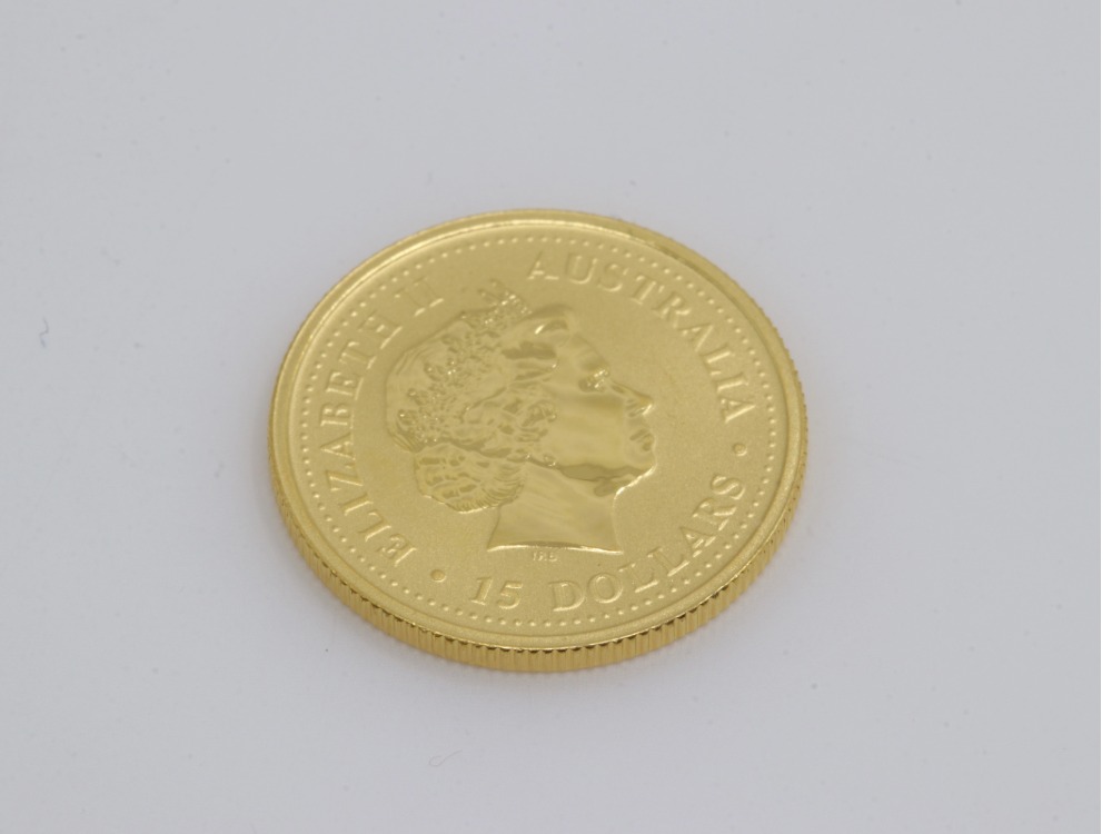 K24カンガルー金貨 表