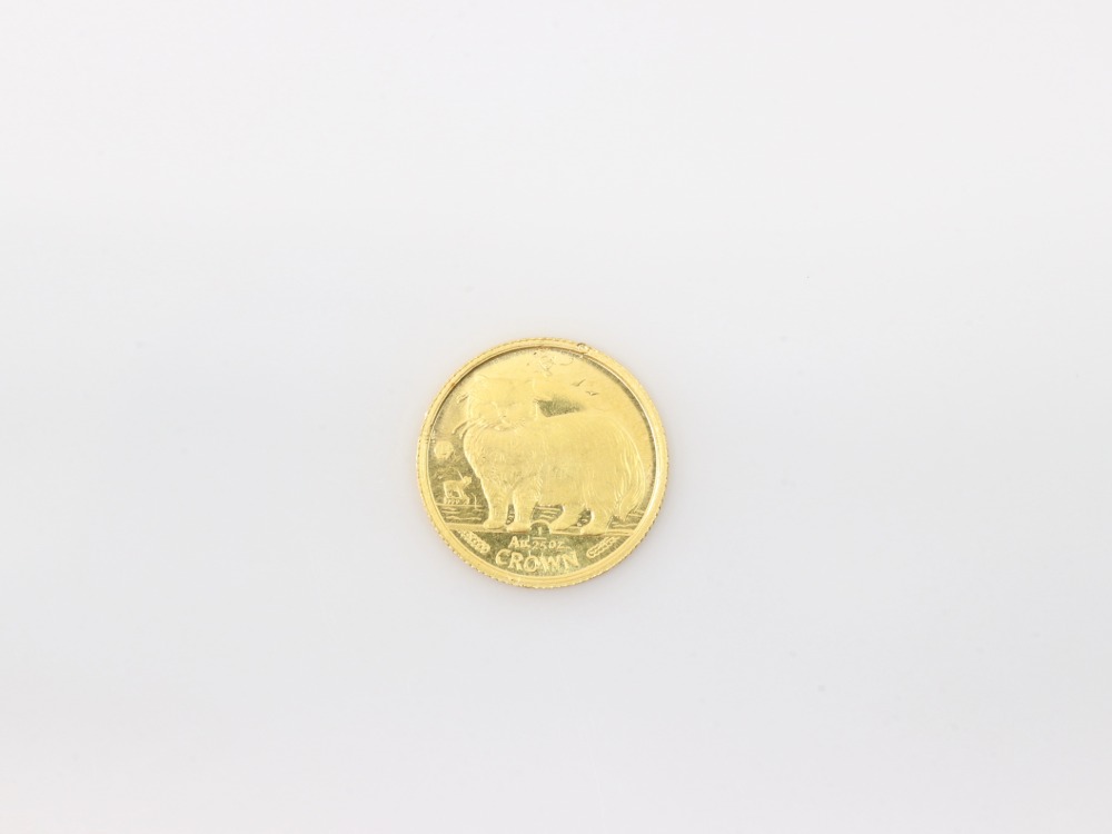 K24キャット金貨1.2g裏