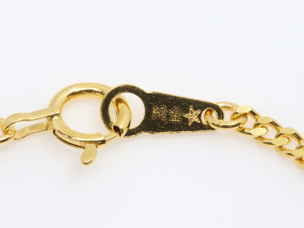 K24ネックレス10.2g刻印