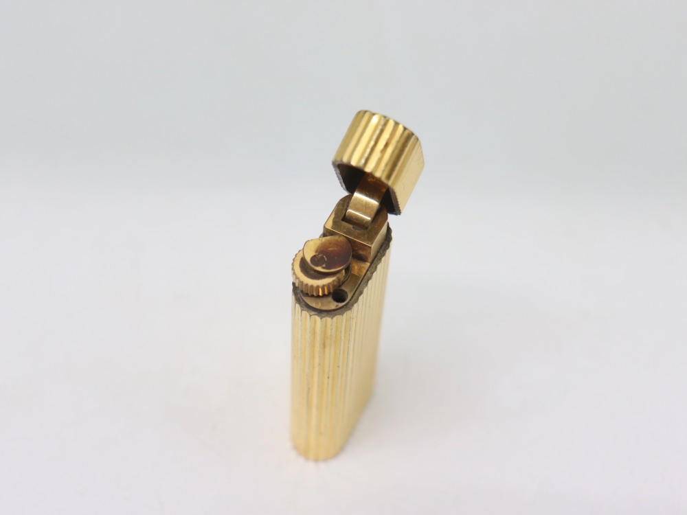 カルティエゴールドライター着火口