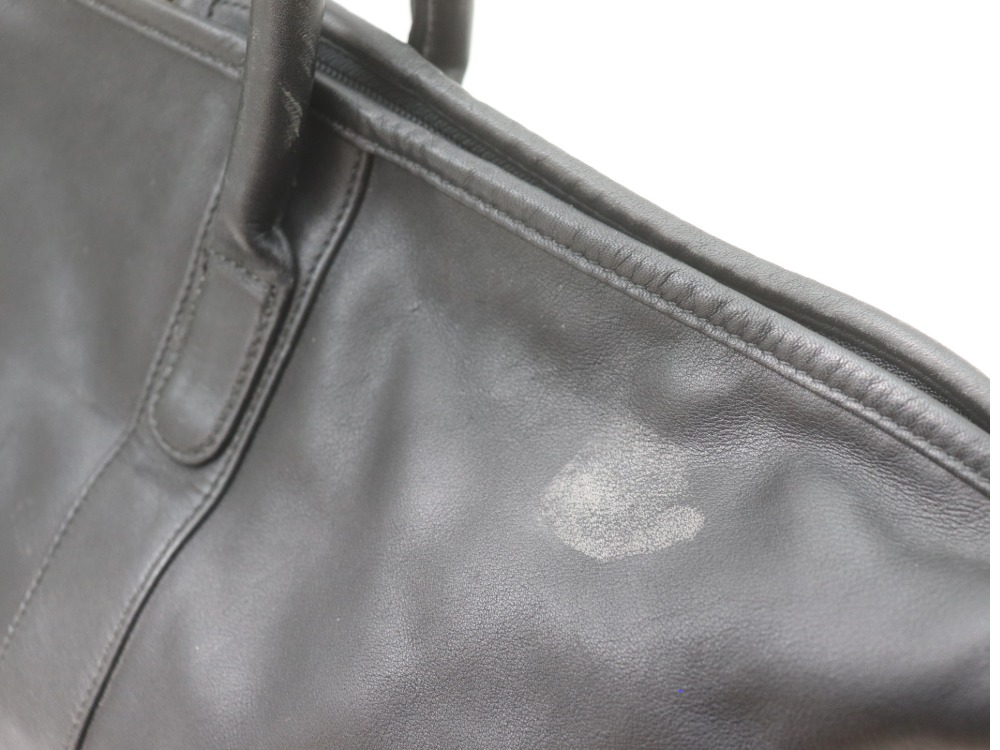 コーチレザーボストンバッグ ダメージ