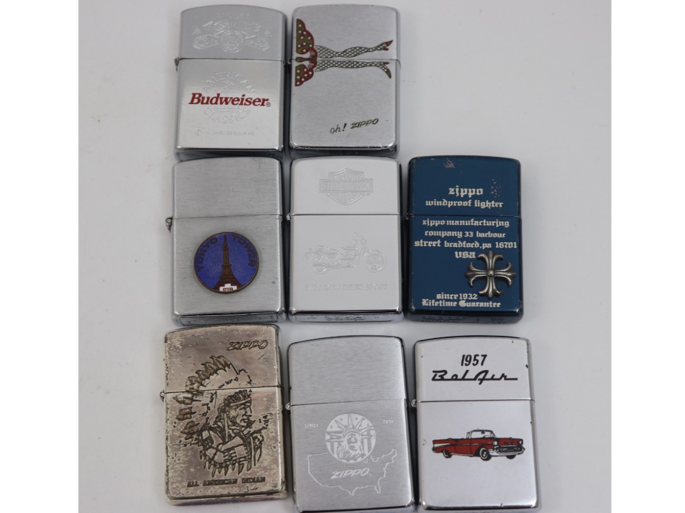 ジッポのライター8点
