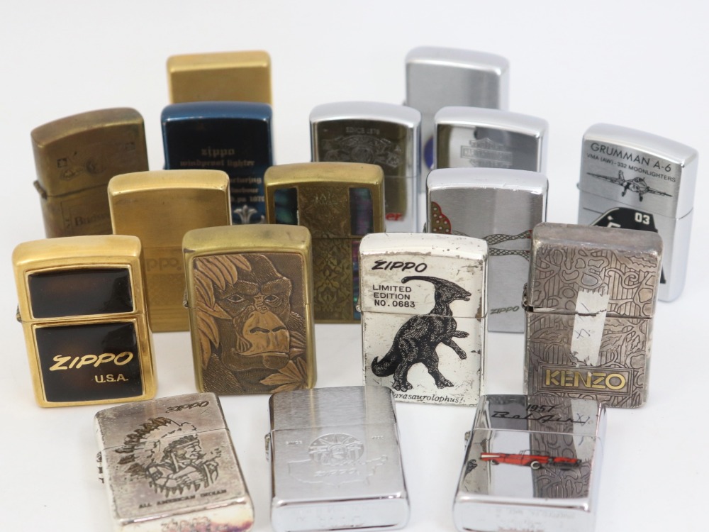 ジッポのライター全体