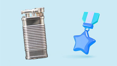 ダンヒルのライターと高価買取メダル