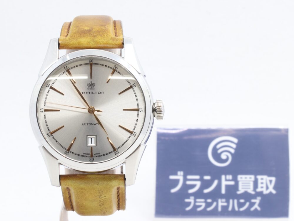 ハミルトンジャズマスター時計正面