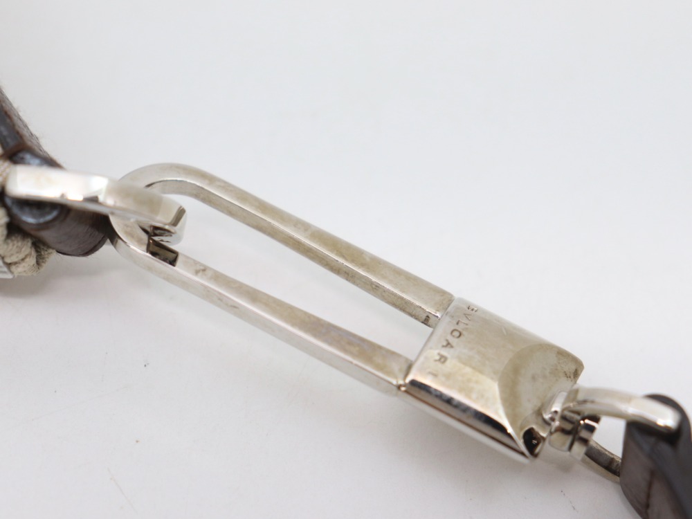 ブルガリロゴマニアショルダーバッグ金具