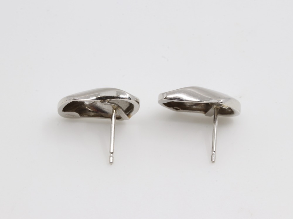 プラチナPt900ピアス横