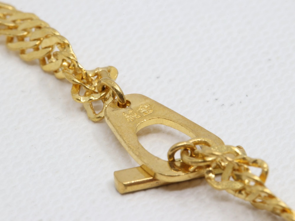 純金のネックレス金具