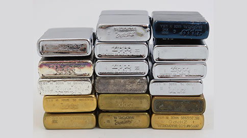 錆びているジッポのライター