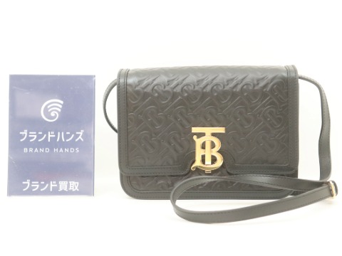 神戸三宮店でバーバリーTBショルダーバッグを6万円で買取しました