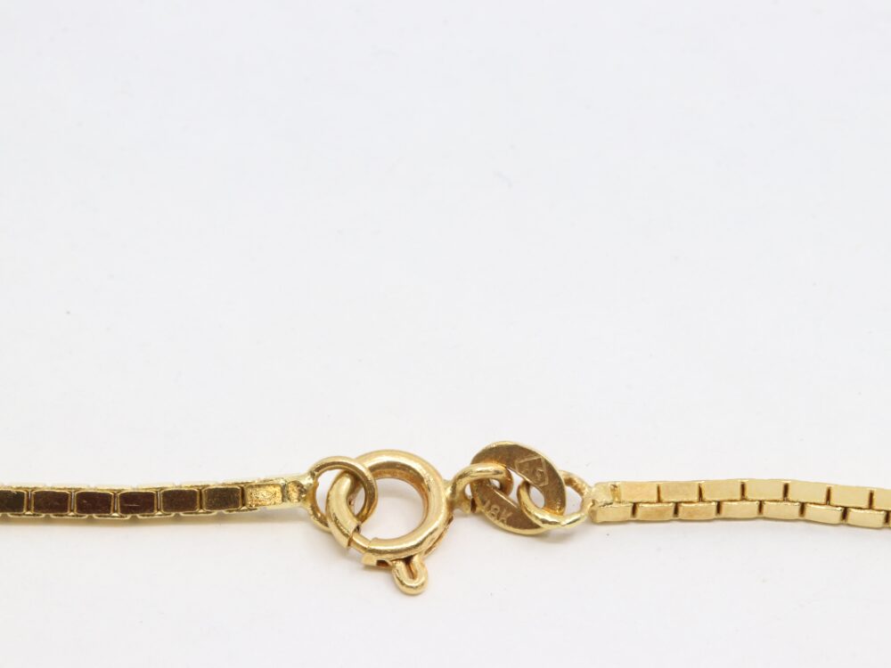 18金のネックレス10.2g刻印