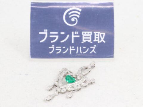 K18WGエメラルドトップ