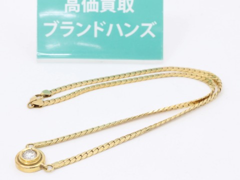 K18ダイヤネックレス