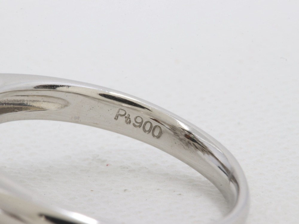PT900オパールリング刻印2