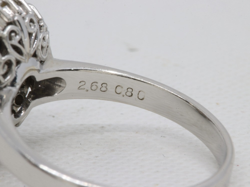 PT900サファイアリング刻印2