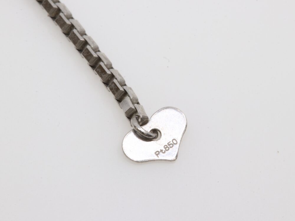 Pt850ネックレス 刻印2