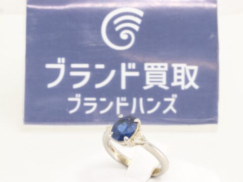 Pt900サファイアリング