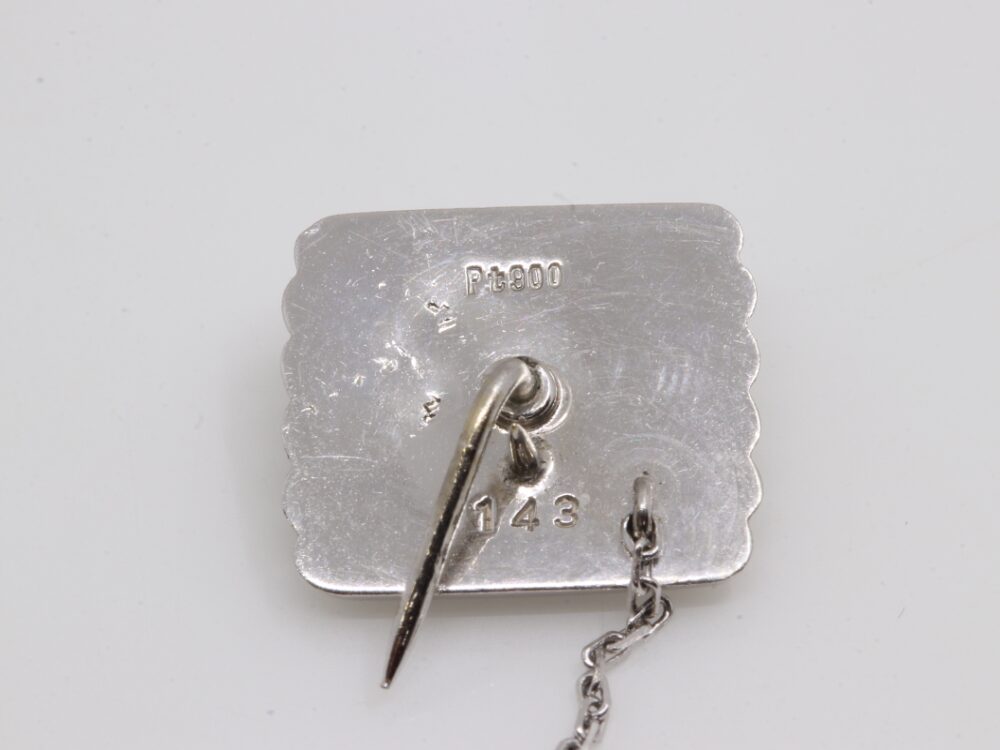 Pt900タイタック 裏