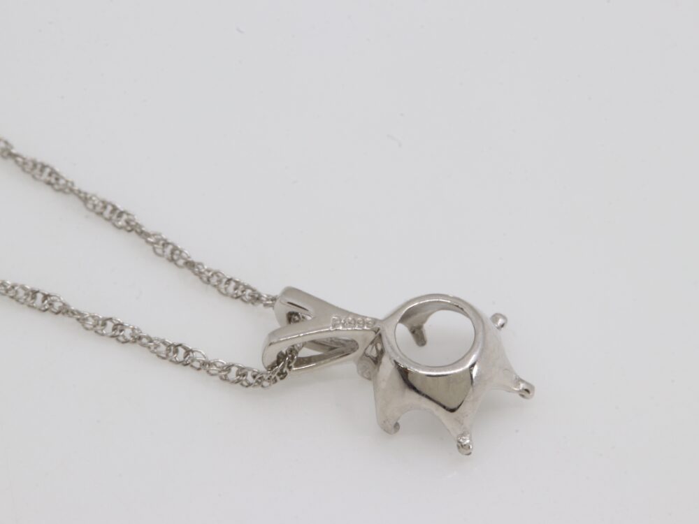 Pt999ネックレス トップ刻印