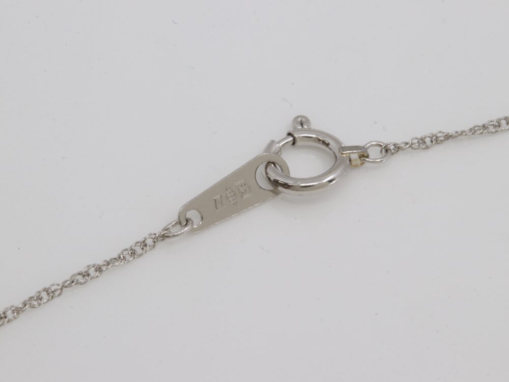 Pt999ネックレス 刻印